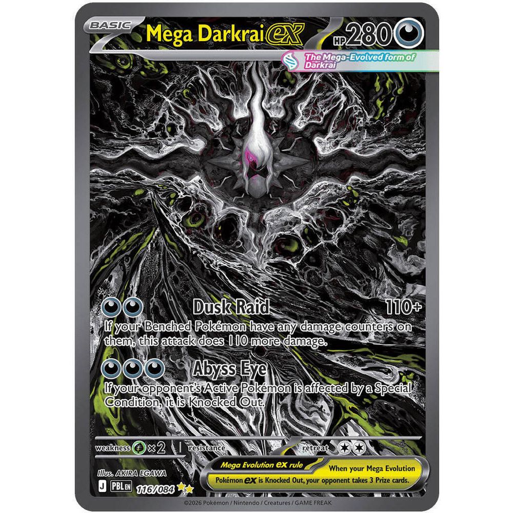 Pokemon Mega Evolution Pitch Black