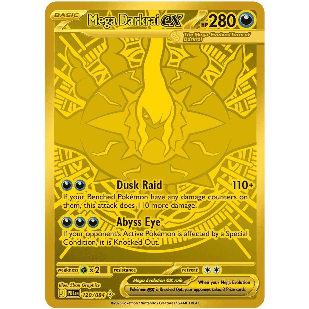 Pokemon Mega Evolution Pitch Black
