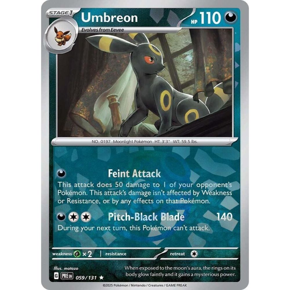 Pokemon Mega Evolution Pitch Black