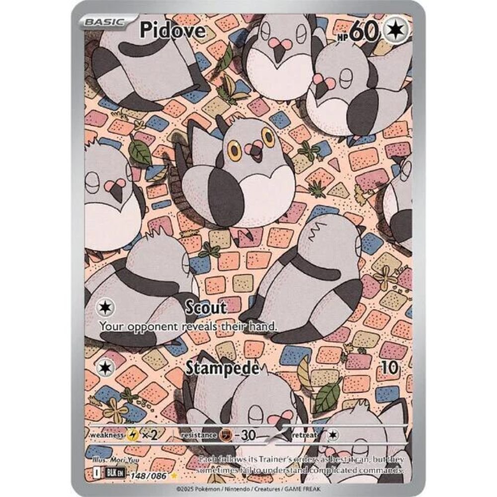Pokemon Scarlet & Violet Black Bolt Tech Sticker Collection - Trading Card Market