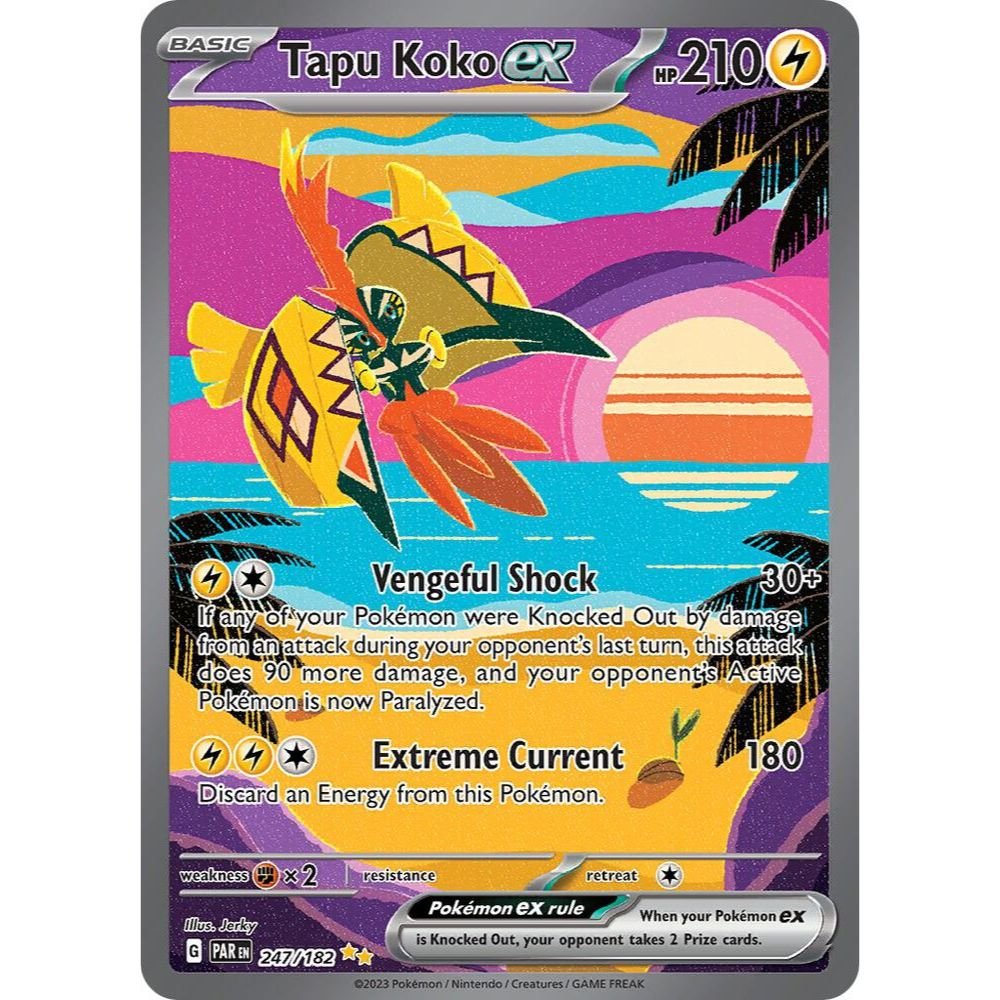 Pokemon Scarlet & Violet Paradox Rift 3 Booster Blister Pack - Trading Card Market