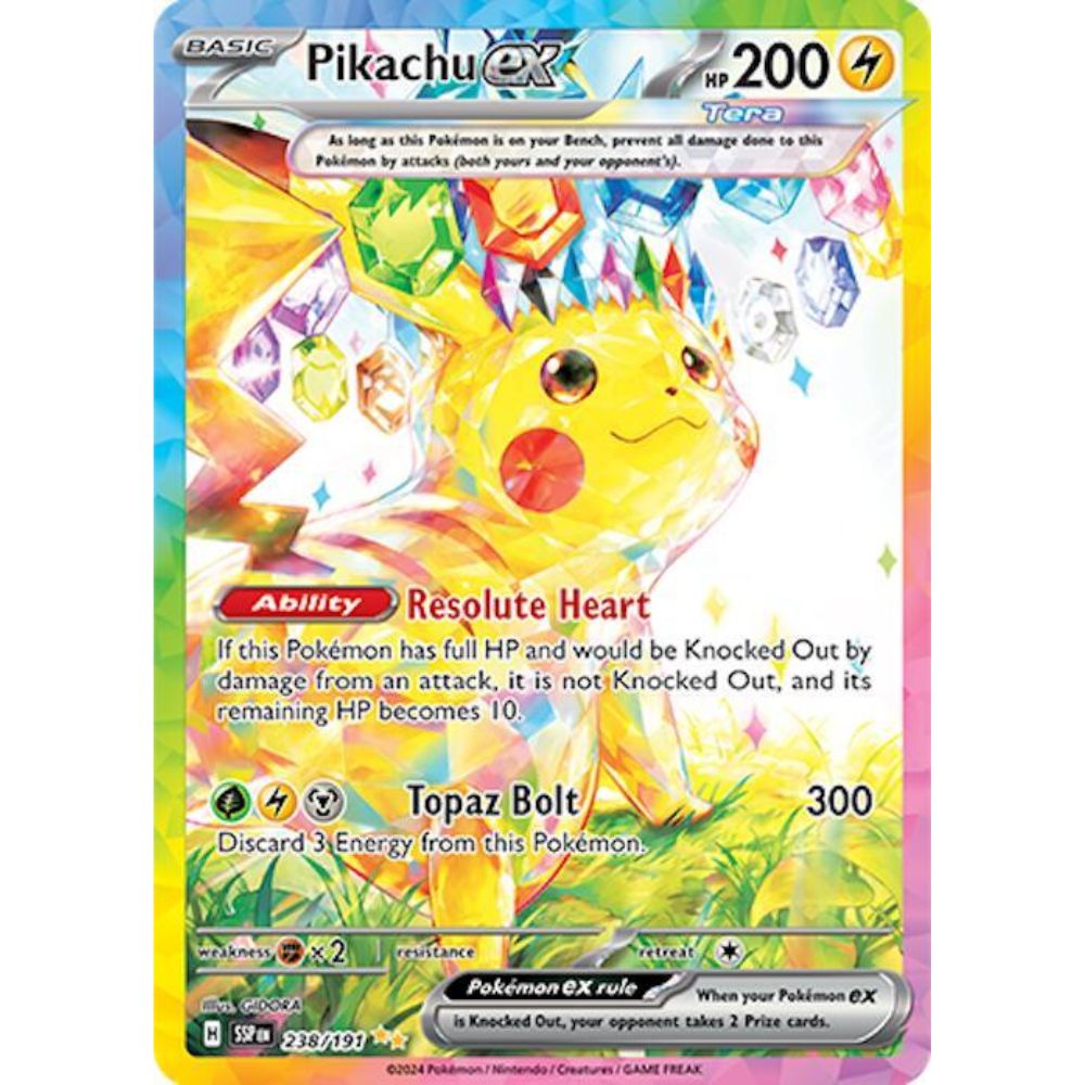 Pokemon Scarlet & Violet Surging Sparks Booster Pack - Trading Card Market