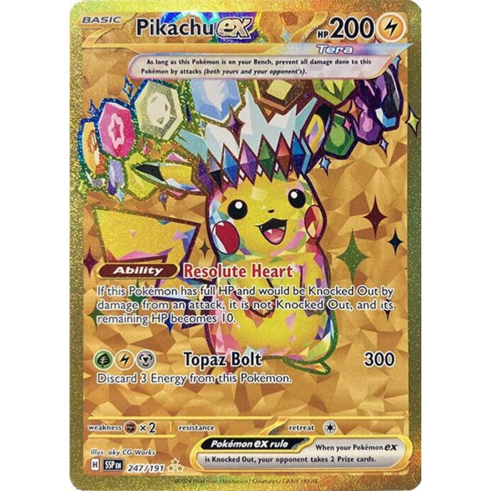 Pokemon Scarlet & Violet Surging Sparks Booster Pack - Trading Card Market