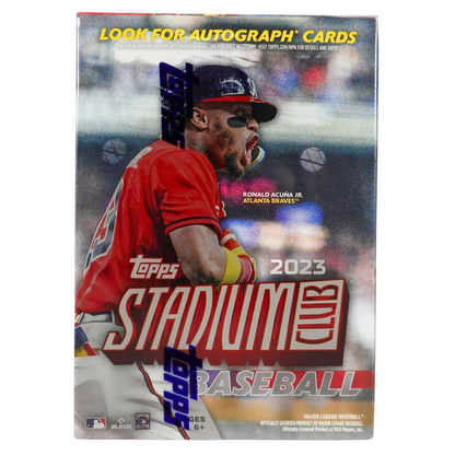 2023 Topps Stadium Club Baseball Blaster Box