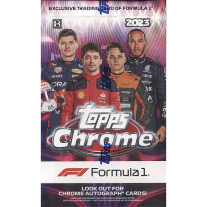 2023 Topps Chrome F1 Formula 1 Racing Hobby Box