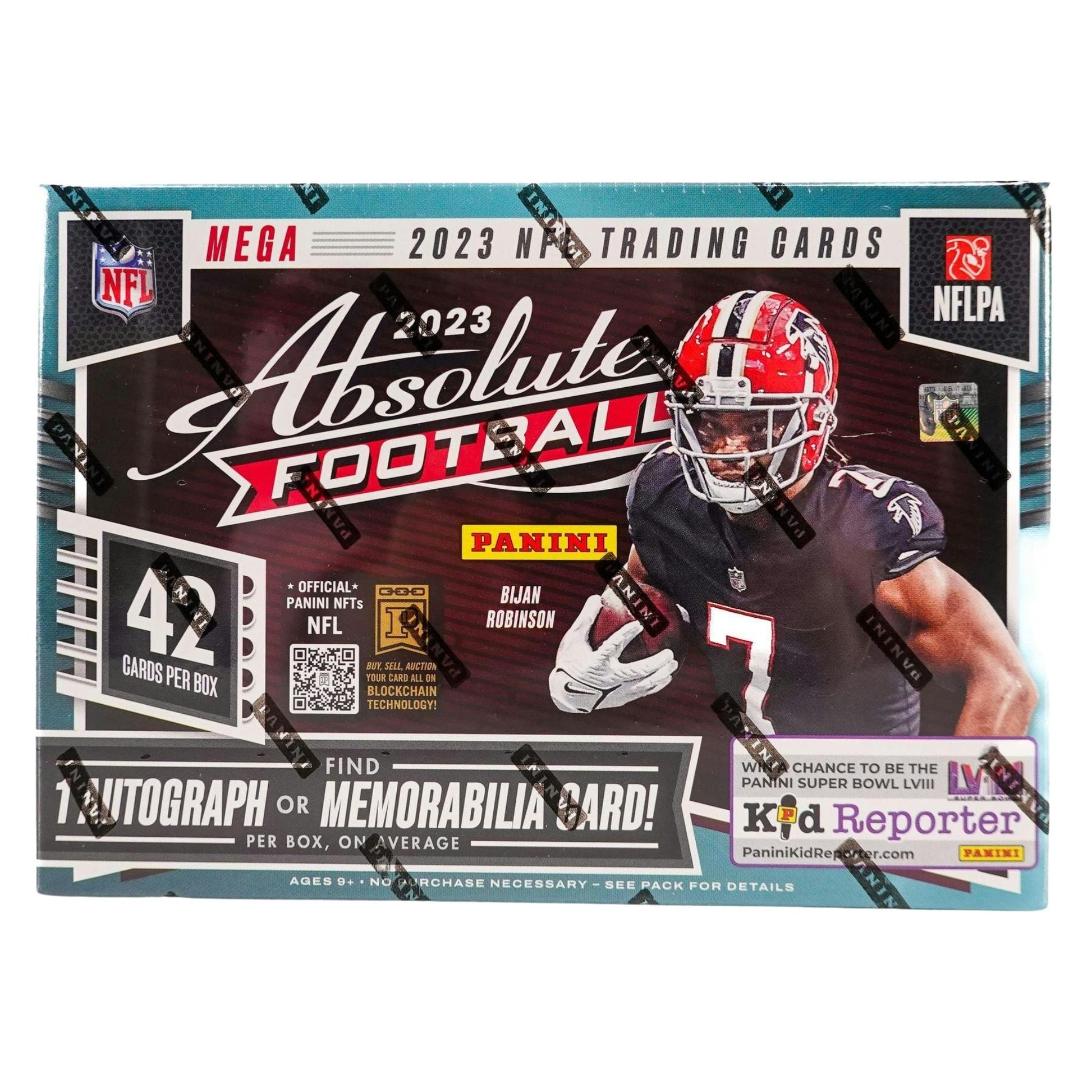 2023 Panini Absolute Football Hobby Mega Box (Teal) - Trading Card Market