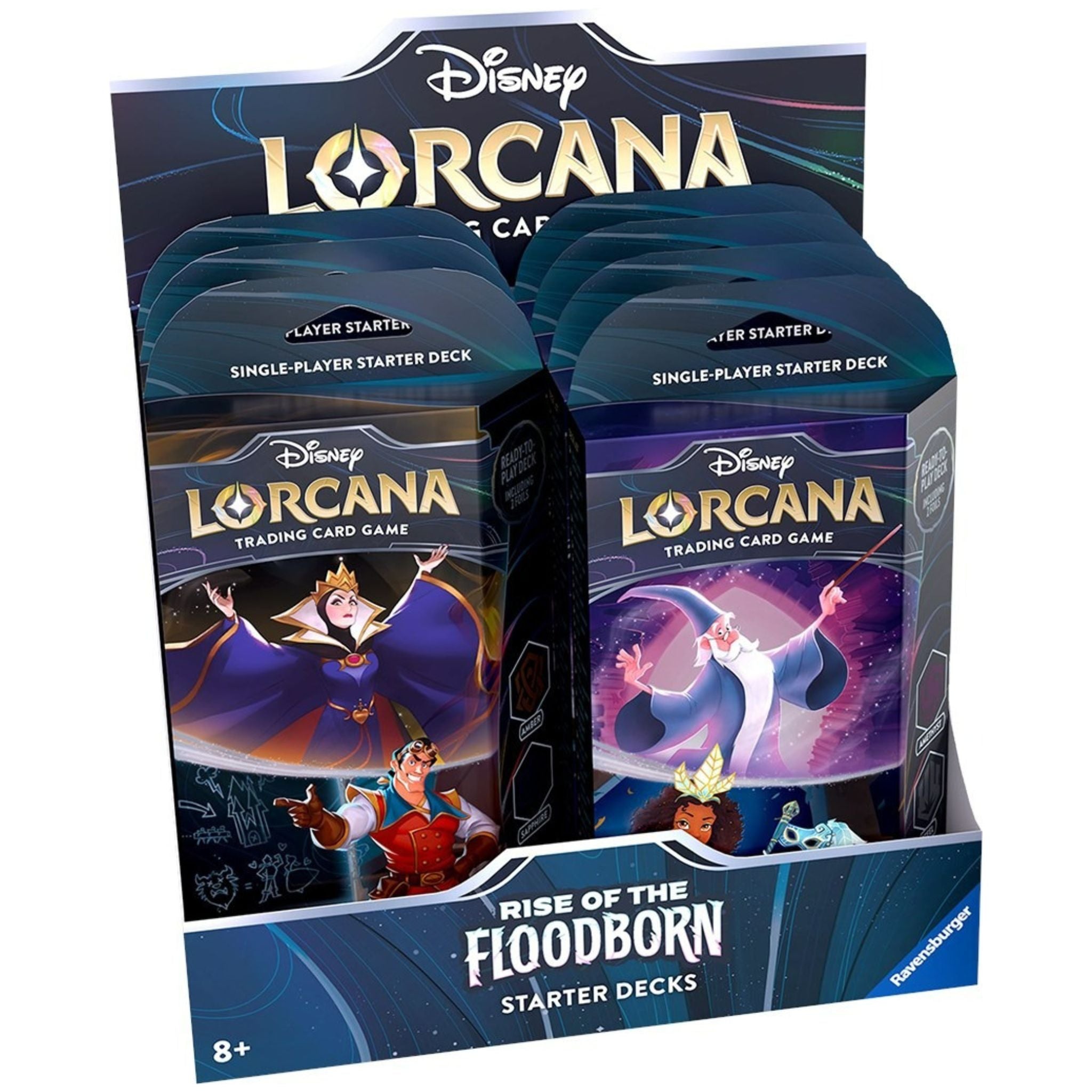 その他 Disney LORCANA FLOODBORN BOX Disney Lorcana Rise of the Floodborn Trading Card Game