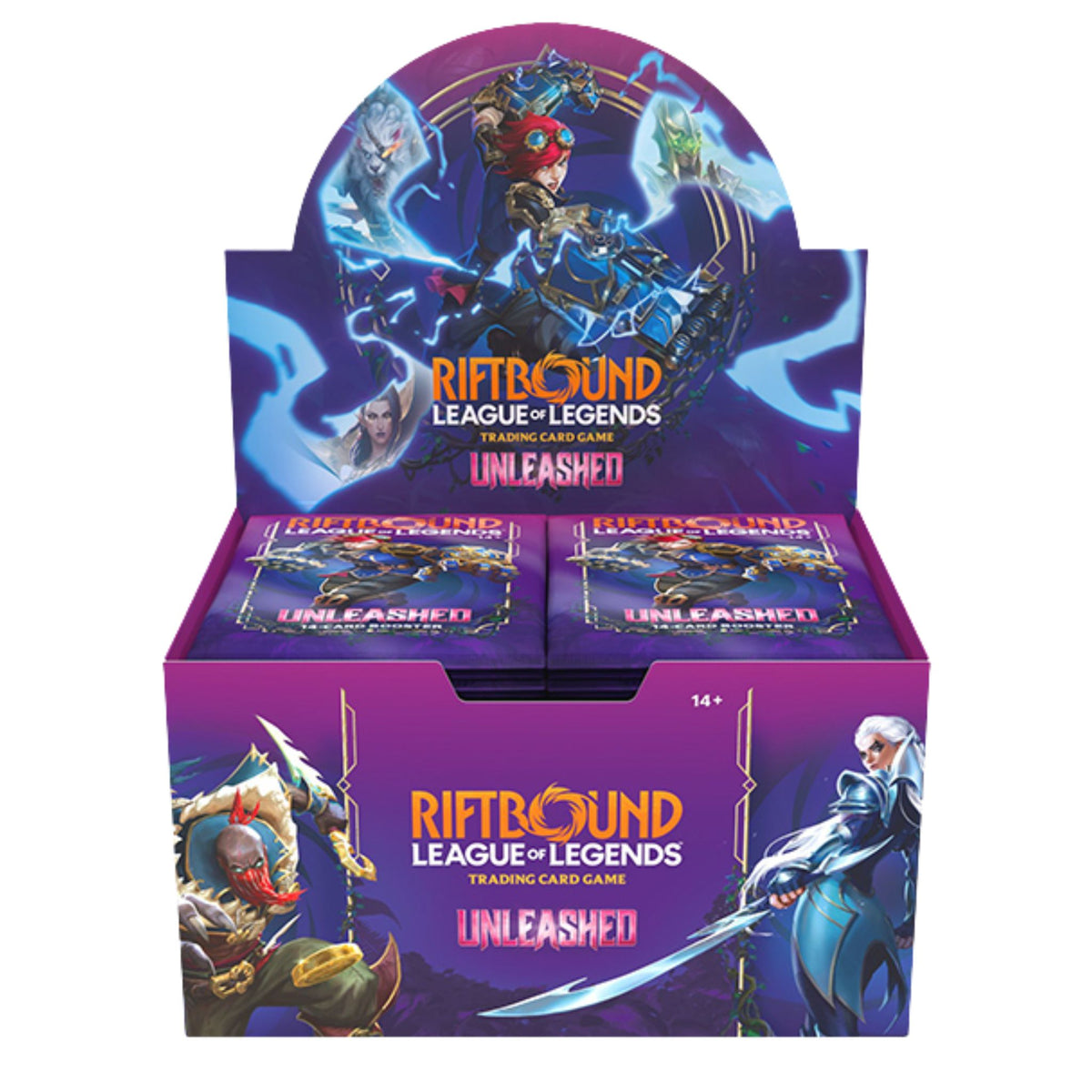 UVS Games Riftbound League of Legends Unleashed Booster Box