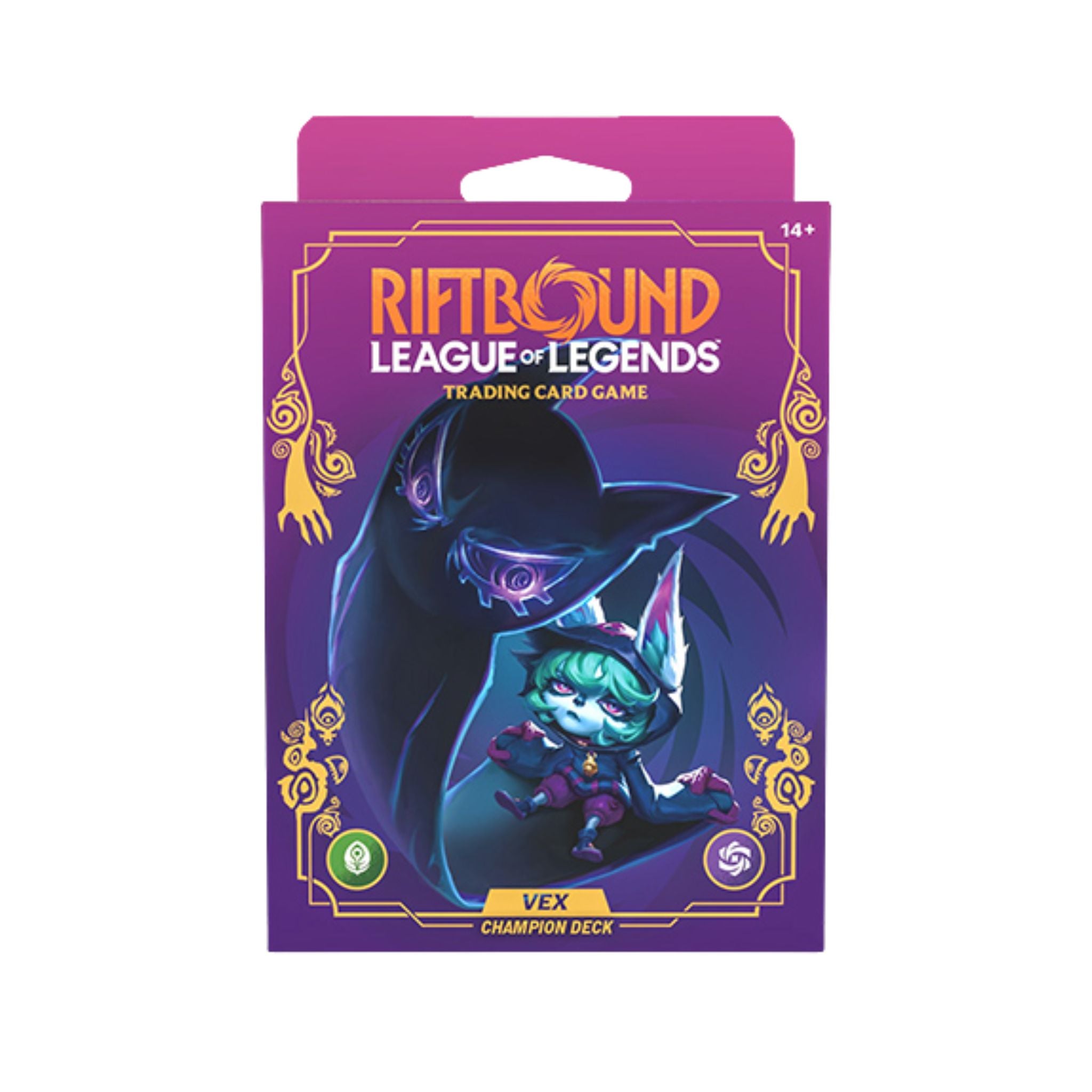 Riftbound League of Legends Unleashed Vex Champion Deck – Trading