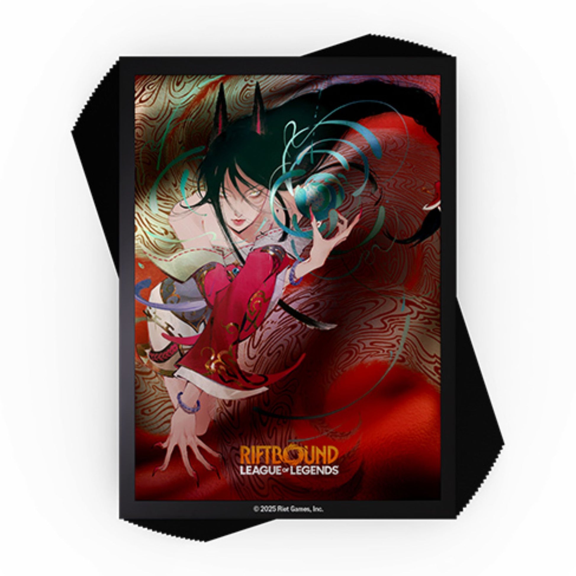 Riftbound Origins Ahri Art Card Sleeves - Trading Card Market
