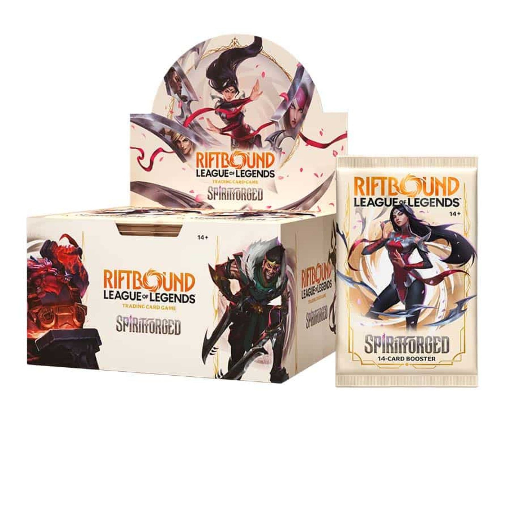 Riftbound League of Legends Spiritforged Booster Box Riftbound League of Legends Spiritforged Booster Box