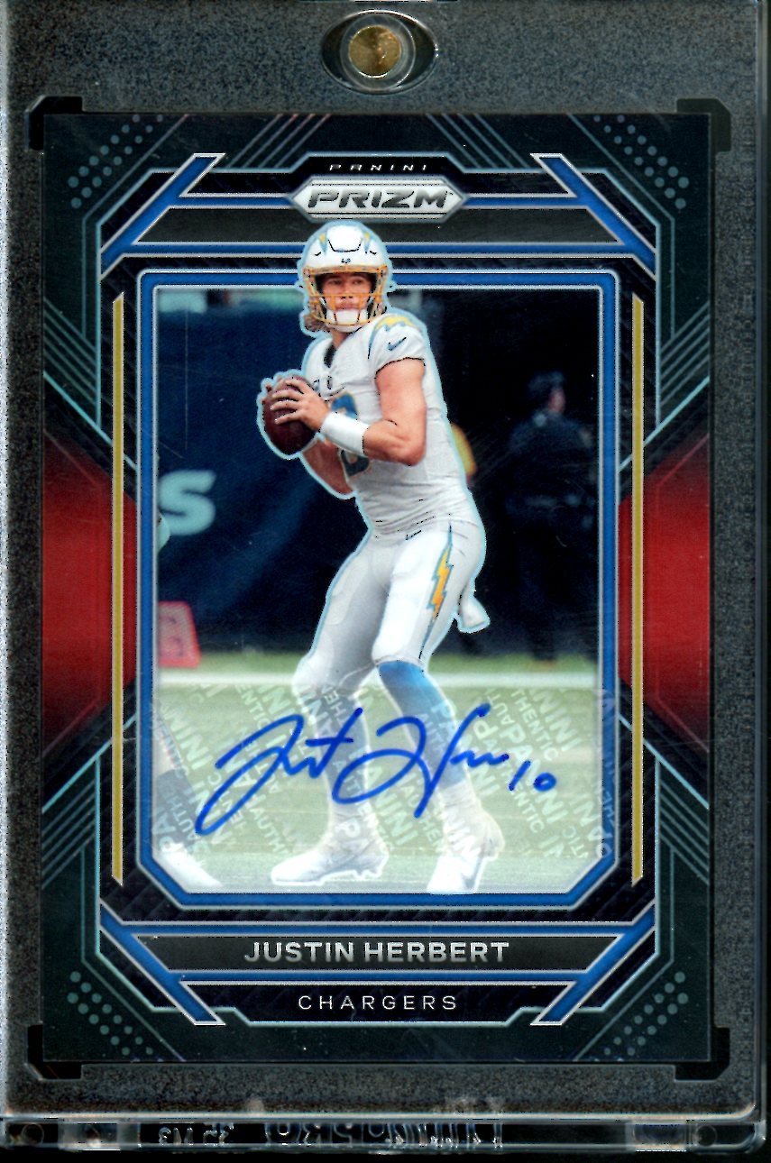 Justin Herbert offers Panini Black /99