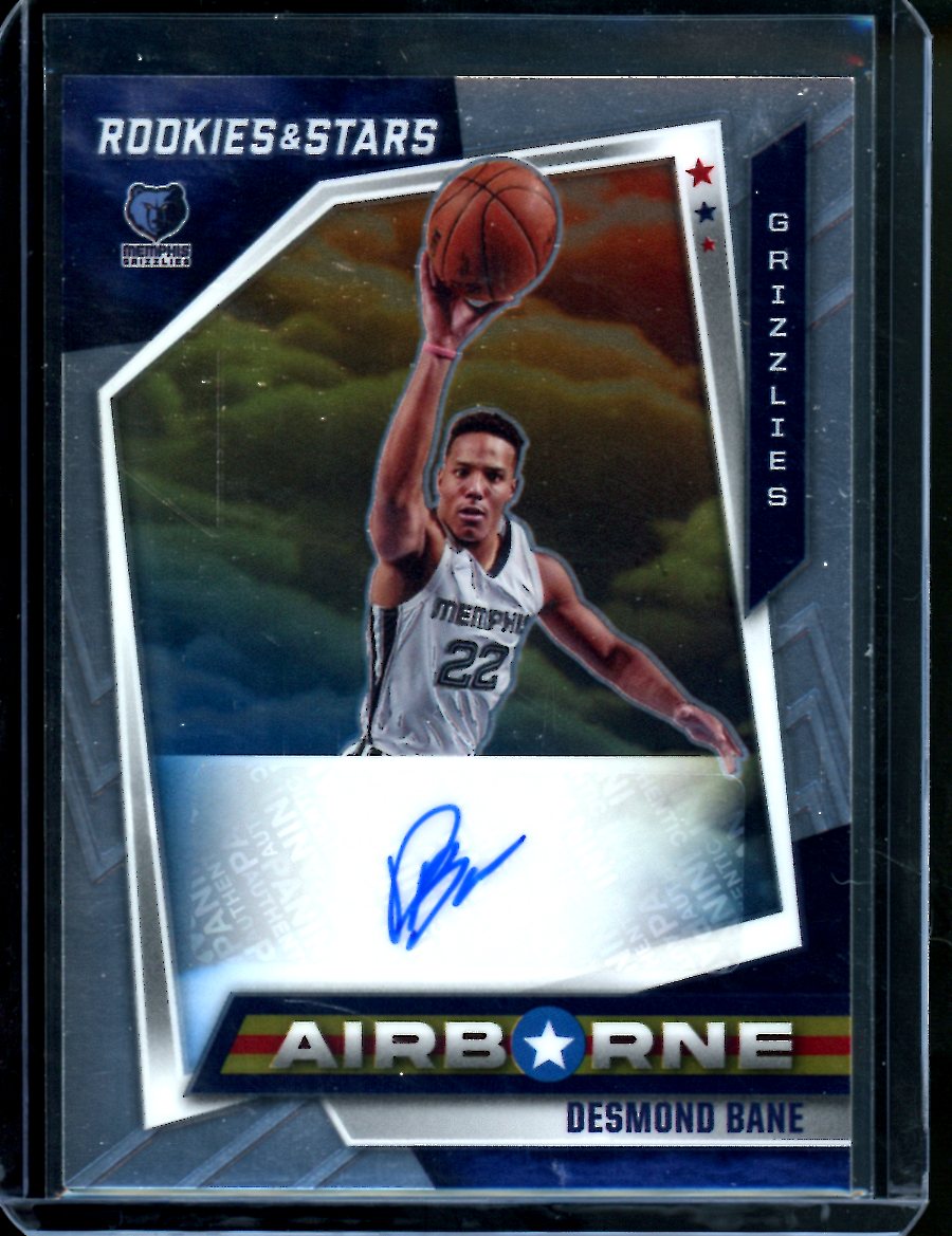 2021/22 Panini Chronicles Desmond Bane Airborne Auto /99 Grizzlies