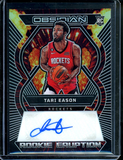 2022/23 Panini Obsidian Tari Eason Rookie Auto /149 Rockets