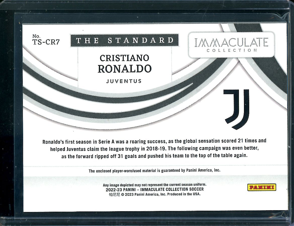 2022/23 Panini Immaculate Cristiano Ronaldo Patch /99
