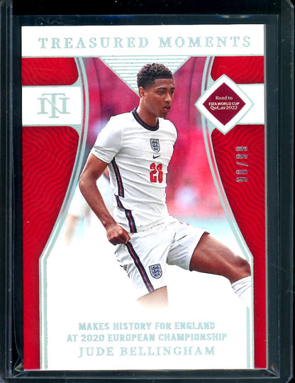 2022 Panini National Treasures Jude Bellingham Treasured Moments /99 England