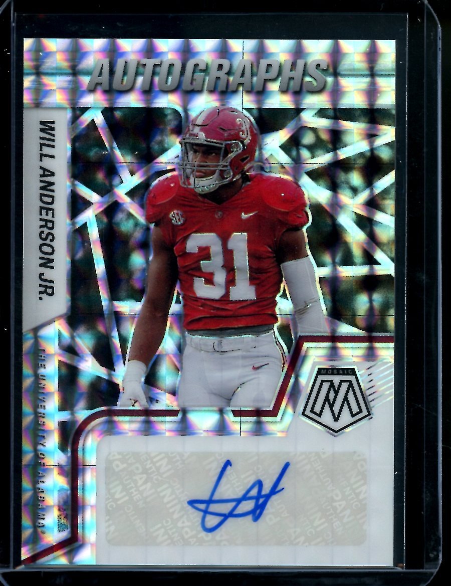 2023 Panini Mosaic Will Anderson Jr. Rookie Auto Texans - Trading Card Market