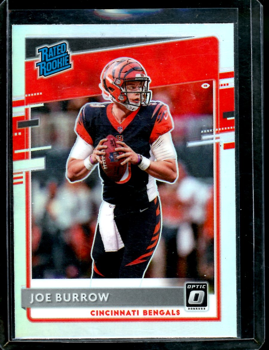 2020 Panini Optic Joe Burrow Rookie Holo Bengals