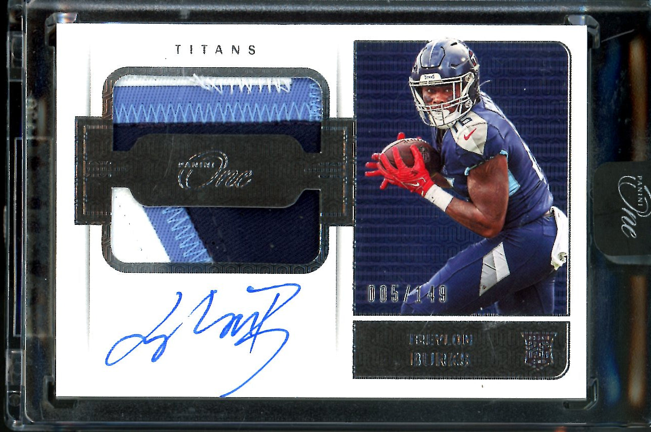 2022 Panini One Treylon Burks Rookie RPA /149 Titans