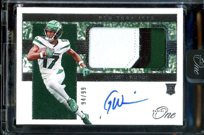 2022 Panini One Garrett Wilson Rookie RPA /99 Jets - Trading Card Market