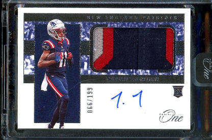 2022 Panini One Tyquan Thornton Rookie RPA /199 Patriots - Trading Card Market