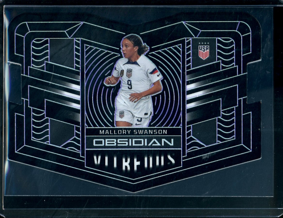 2022-23 Panini Obsidian Mallory Swanson Vitreous /30 USA