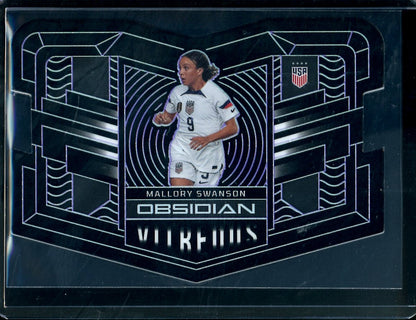 2022-23 Panini Obsidian Mallory Swanson Vitreous /30 USA