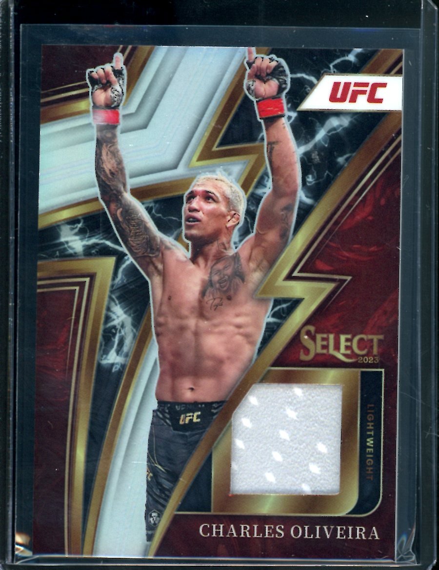 2023 Panini Select Charles Oliveira Sparks Patch UFC - Trading Card Market