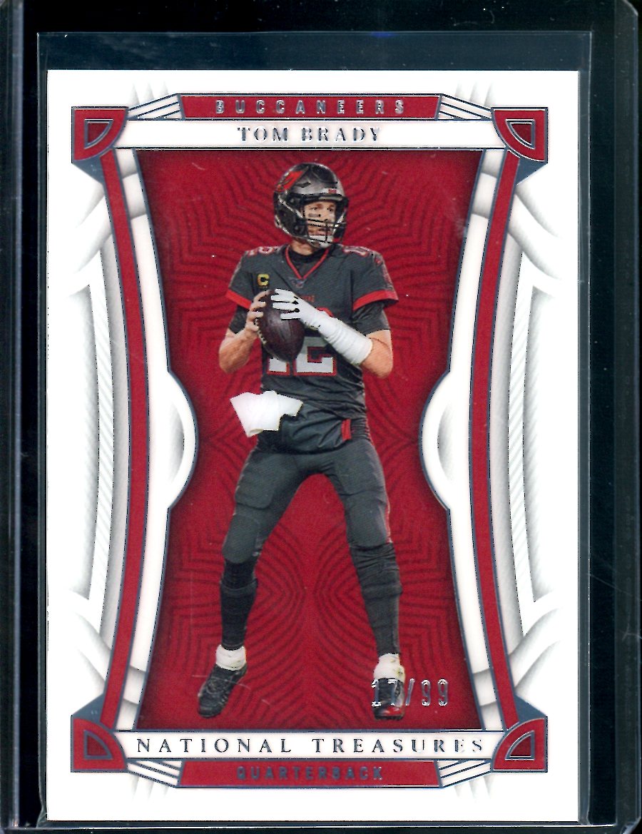 2022 Panini National Treasures Tom Brady /99 Buccaneers