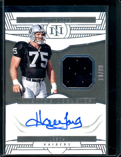 2022 Panini National Treasures Howie Long Lasting Legends Patch Auto /99 Raiders - Trading Card Market