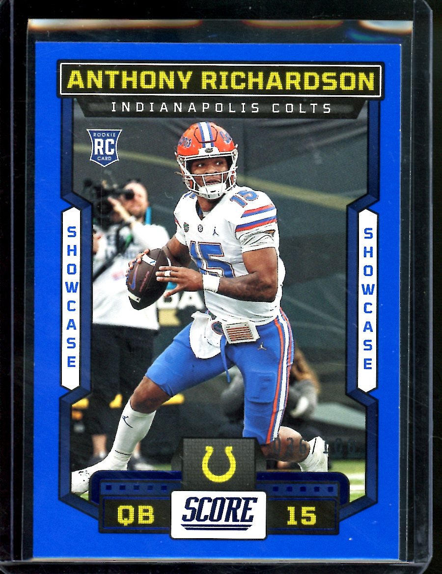 2023 Panini Score Anthony Richardson Rookie Blue /100 Colts - Trading Card Market
