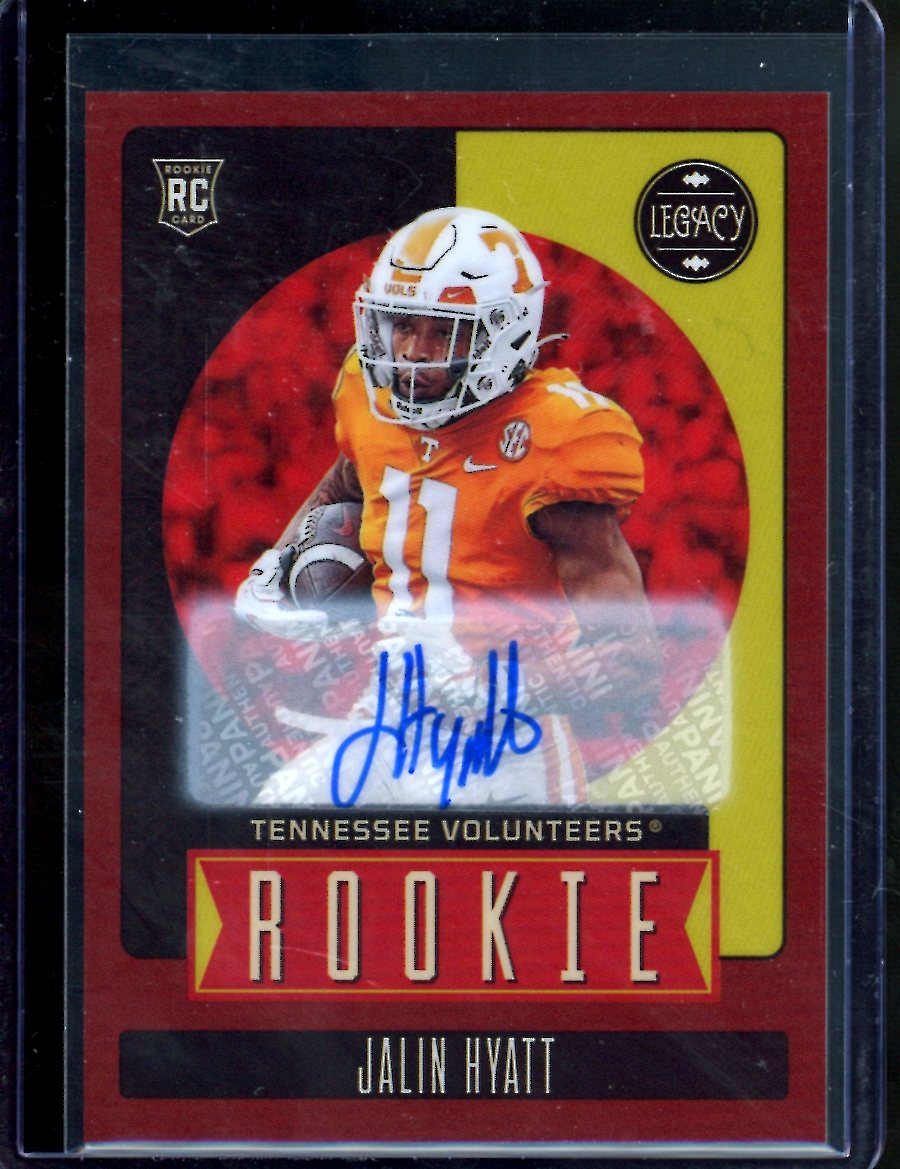 2023 Panini Legacy Jalin Hyatt Rookie Auto /50 Giants