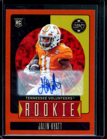 2023 Panini Legacy Jalin Hyatt Rookie Auto /149 Giants - Trading Card Market