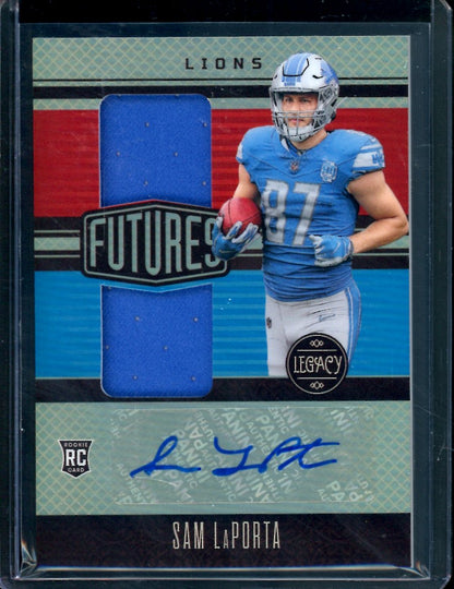 2023 Panini Legacy Sam LaPorta Rookie RPA /249 Lions