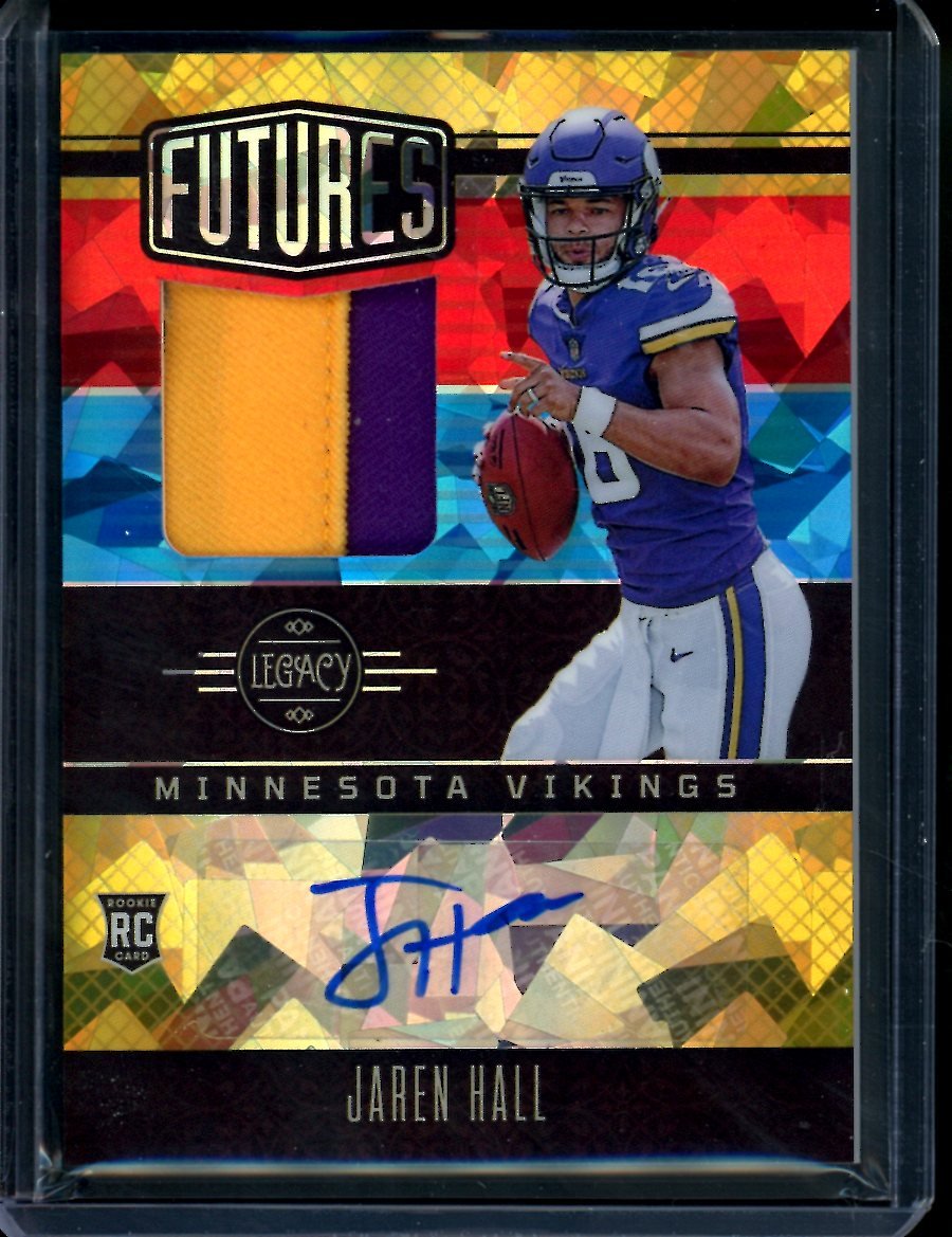 2023 Panini Legacy Jaren Hall Rookie RPA Gold /10 Vikings – Trading ...