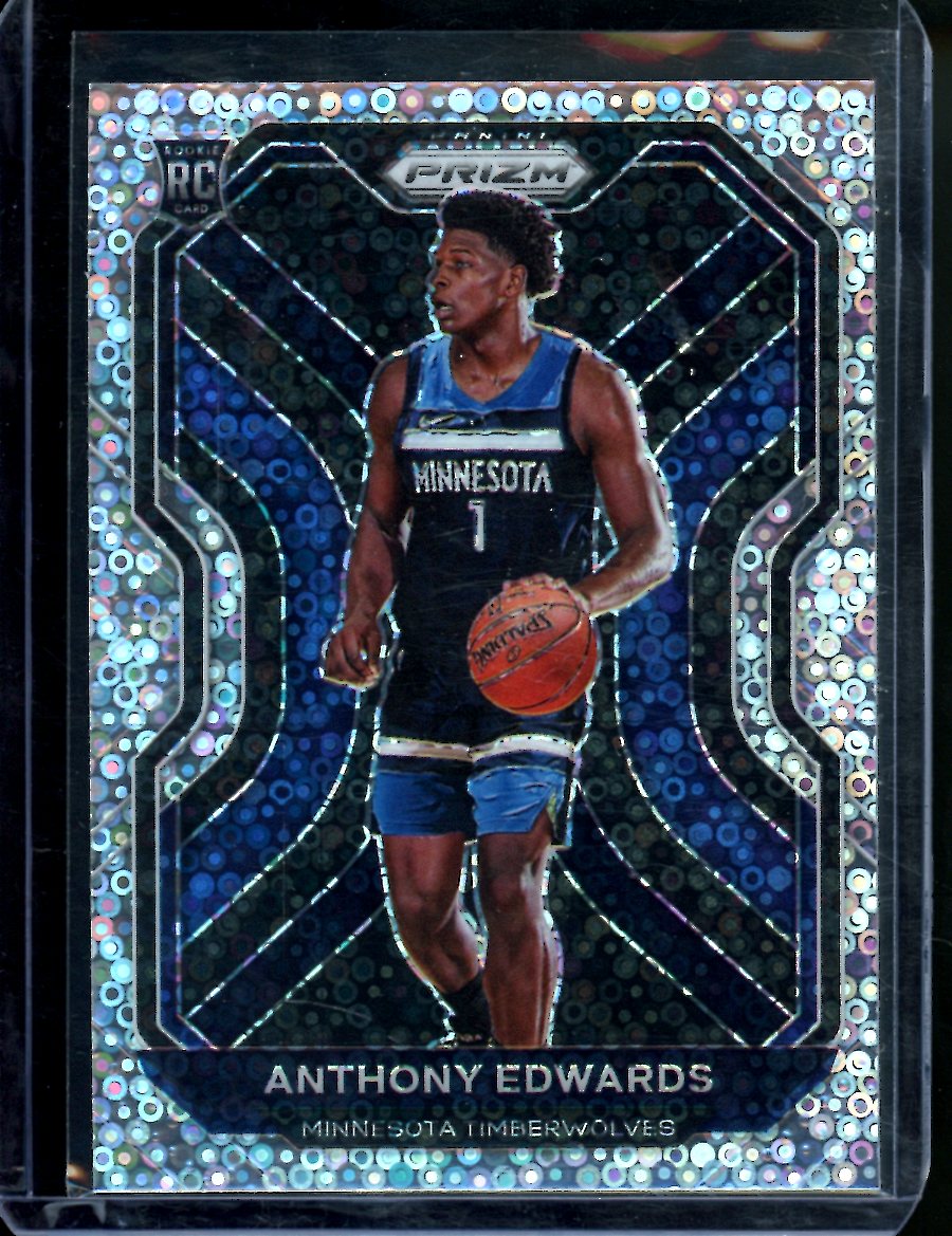 2020-21 Panini Prizm Anthony Edwards Rookie Variation Disco Timberwolves