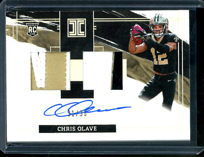 2022 Panini Impeccable Chris Olave Rookie RPA /35 Saints