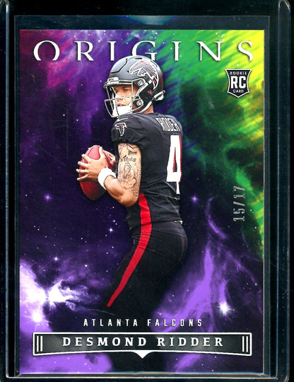 2022 Panini Origins Desmond Ridder Rookie /17 Falcons
