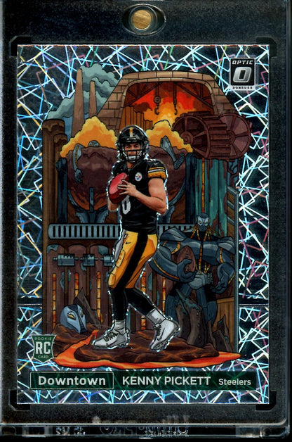 2022 Panini Optic Kenny Pickett Rookie Downtown SSP Steelers