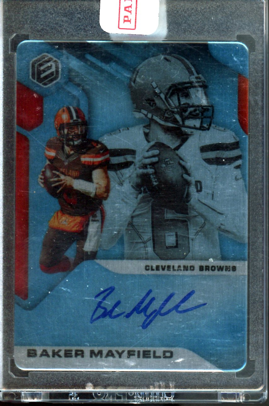 2019 Panini Elements Baker Mayfield Auto 1/1 Buccaneers