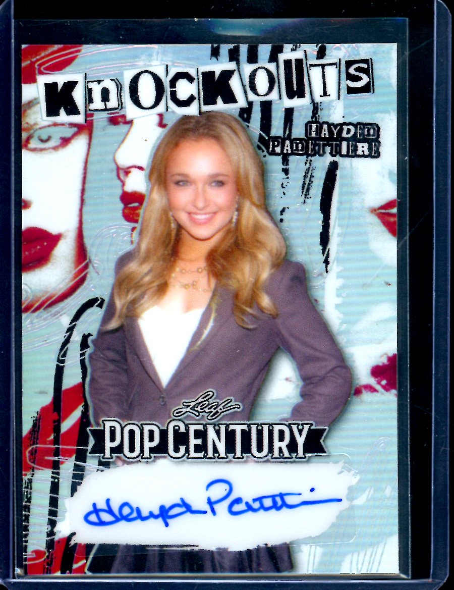 2023 Leaf Pop Century Hayden Padettiere Knockouts Auto /20