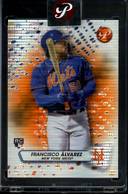 2023 Topps Prestine Francisco Alvarez Rookie Orange /25 Mets