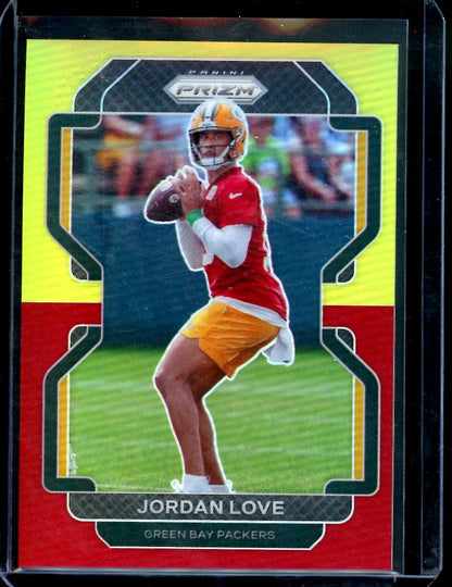 2021 Panini Prizm Jordan Love Yellow Red Tmall /39 Packers - Trading Card Market