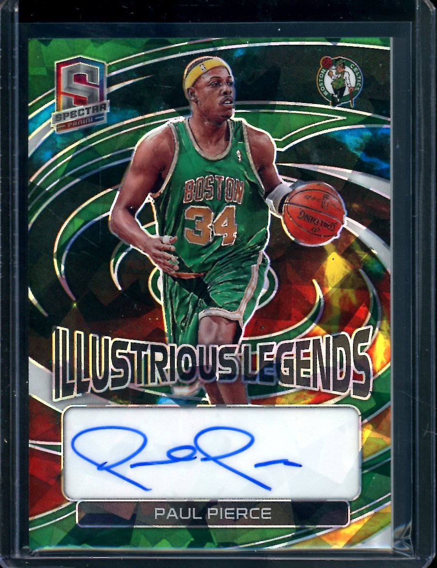 2022-23 Panini Spectra Paul Pierce Illustrious Legends Auto Astral /49 Celtics