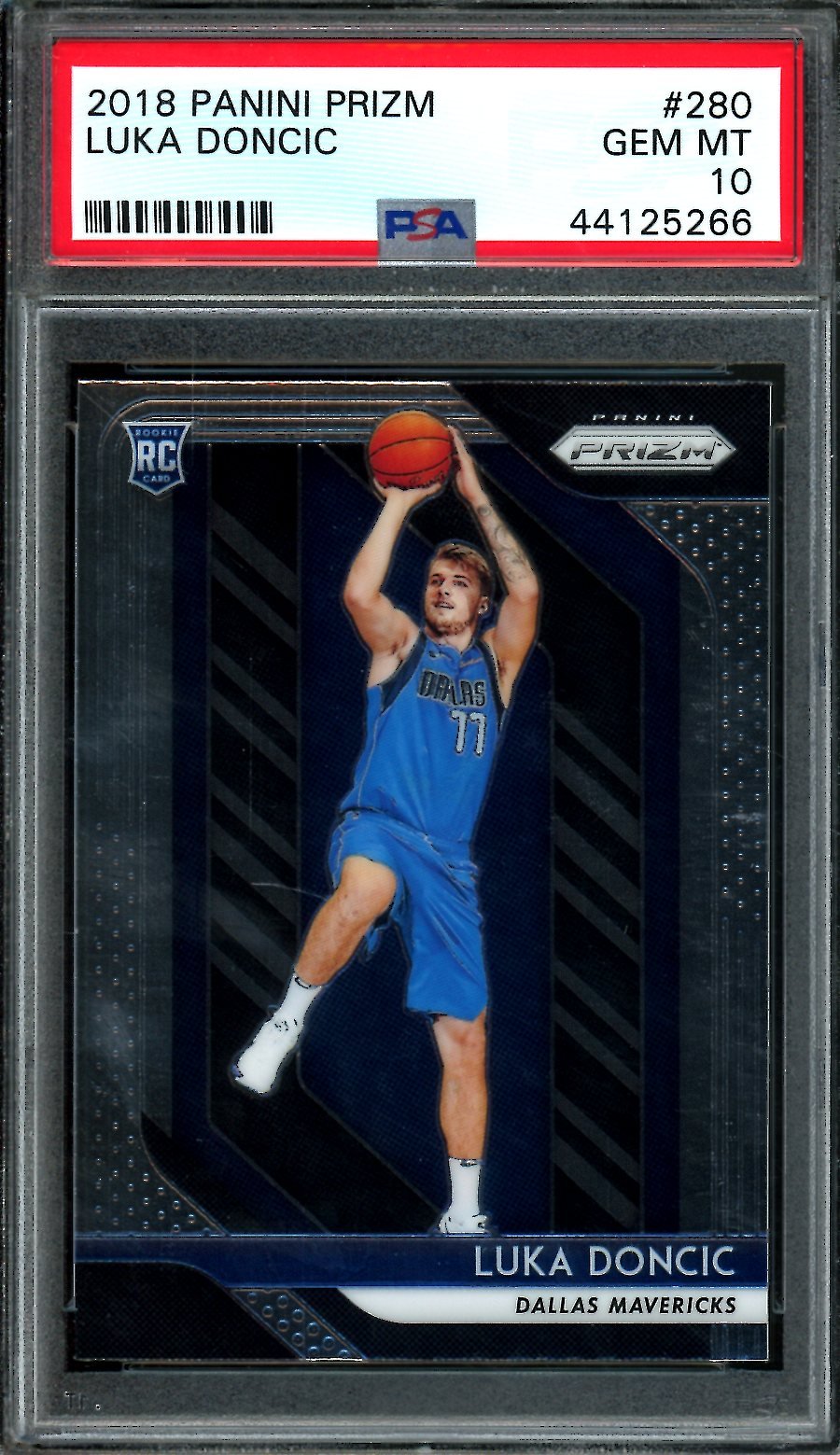 2018 - 19 Panini Prizm Luka Doncic Rookie PSA 10 Mavericks - Trading Card Market