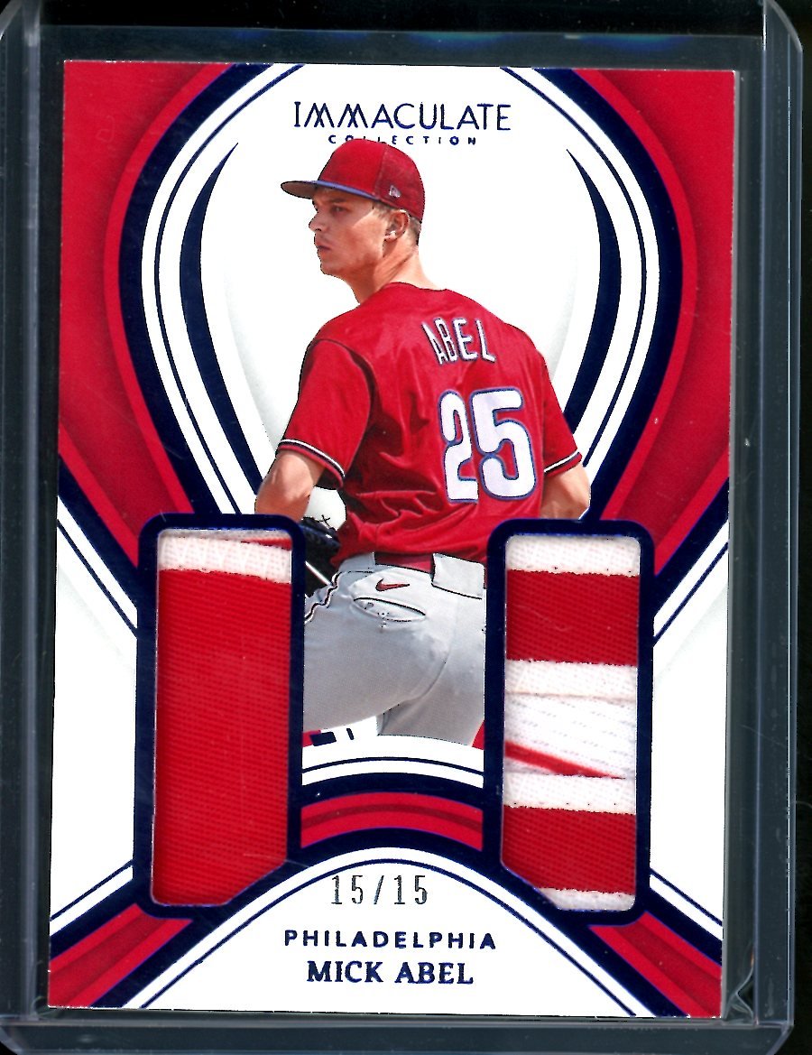 2023 Panini Immaculate Mick Abel Dual Patch /15 Phillies - Trading Card Market