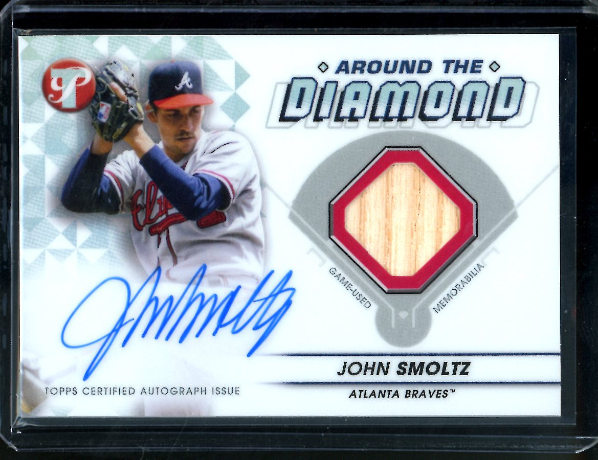 2023 Topps Prestine John Smoltz Around the Diamond Patch Auto Braves