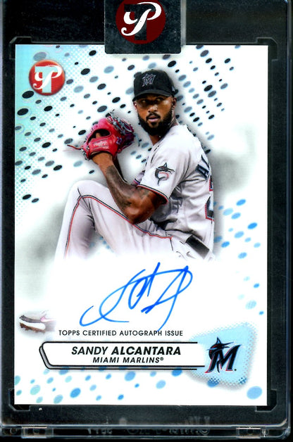 2023 Topps Prestine Sandy Alcantara Auto Marlins