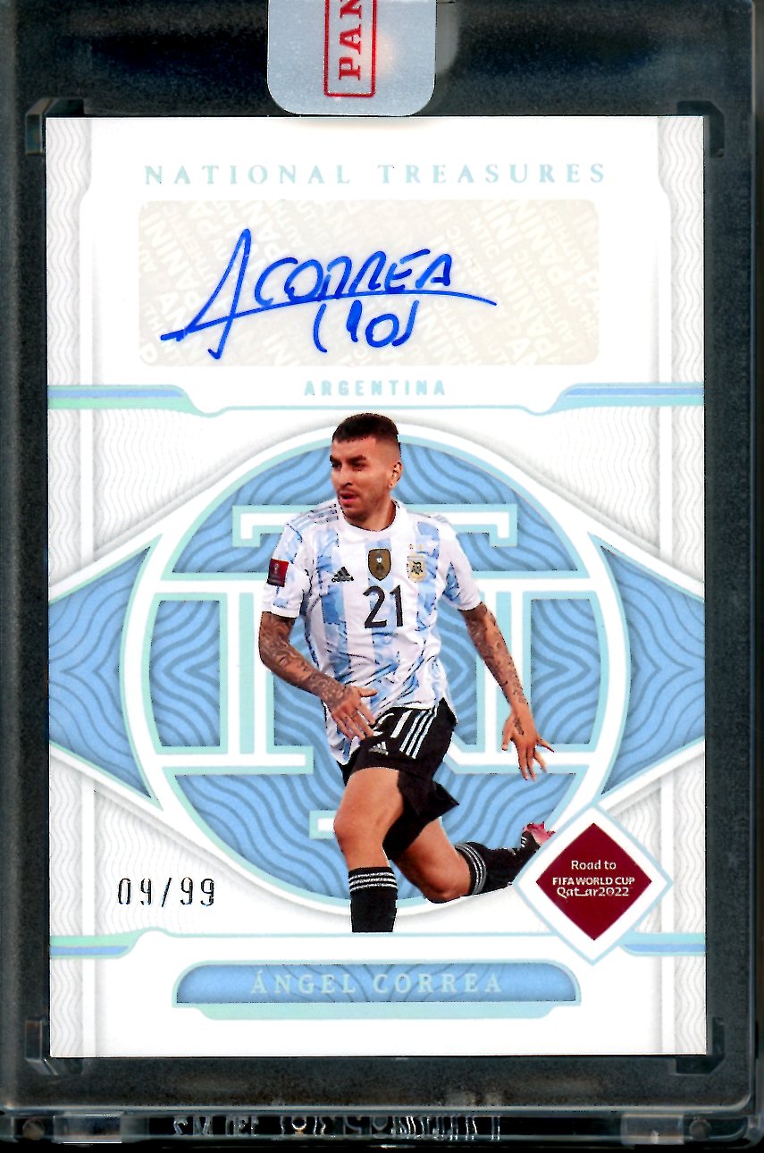 2022 Panini National Treasures Angel Correa Auto /99 Argentina