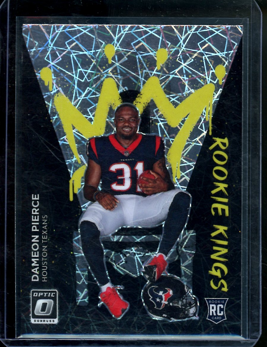 2022 Panini Optic Dameon Pierce Rookie Kings SSP Texans